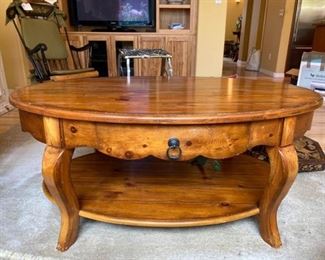126L Farmhouse Style Coffee Table