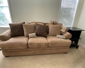 156L LaZ Boy Sleeper Sofa and Side Table
