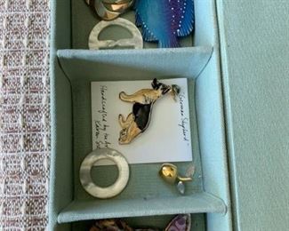 309m Assorted Pins  Scarf Clips