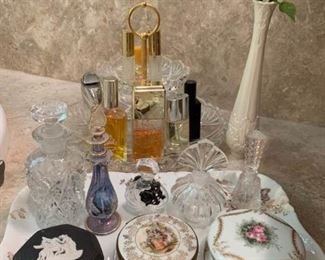 330m Perfume Bottles  Trinket Boxes