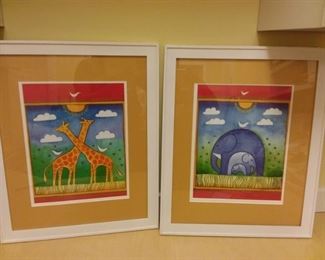 G235Framed Animal Prints
