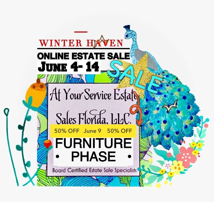 50% OFF  @ 9:30AM, 6/3
Furniture Phase JUNE 4- 14