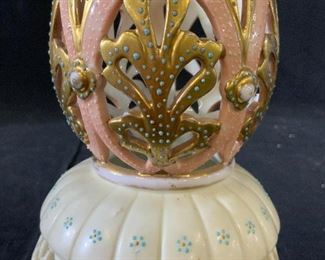 RW Trademaked Vintage Porcelain Vase