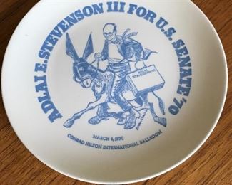 Adlai's Senate plate