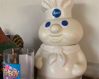 Pillsbury Doughboy Cookie Jar, 1992.