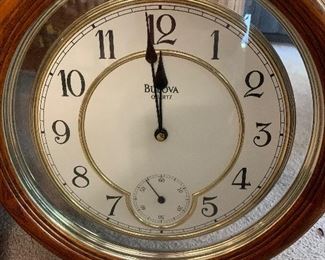 Bulova Wall Clock