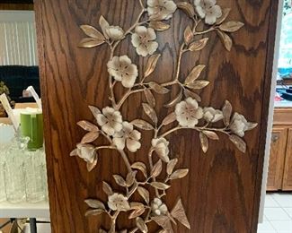 Retro wall hang. Plastic.