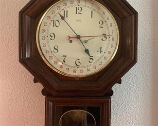 Ethan Allen German Wall Clock.