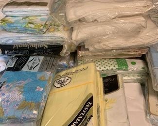 New in package sheet sets, some retro.