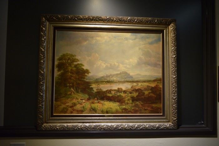 Vintage Reproduction of  an Original Painting by R.F.Lee Price  $ 145