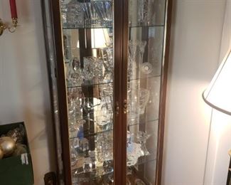 lighted display cabinet