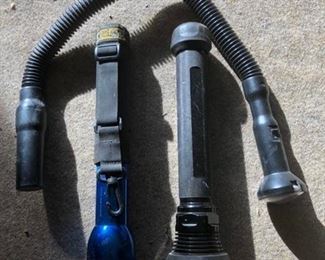 Many various kinds of flashlights!