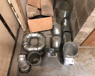 6” pipe and 3”’pellet stove pipe 