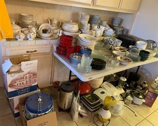 Dishes, dish sets, Kitchen tools