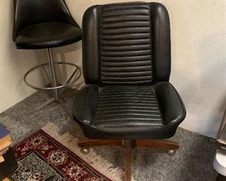 Corvair original designed leather chair