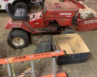 small ride on tractor