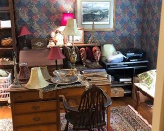 Vintage desk and chair 