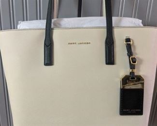 New designer leather handbag