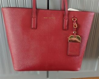 New designer leather handbag