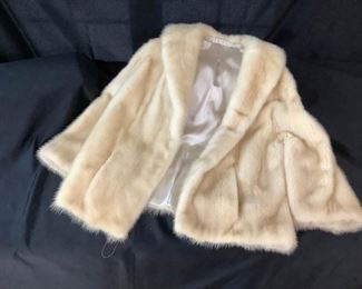 Blonde Mink Fur Coat