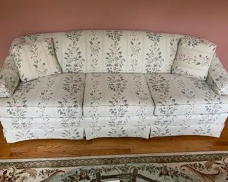 Floral Print Couch