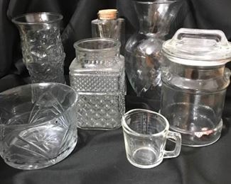 Glass Storage and Serving Containers