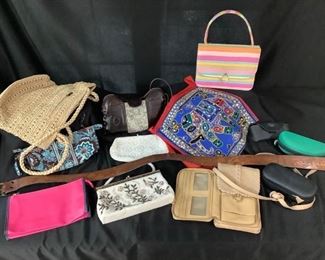 Ladys Purses and a Belt