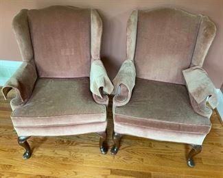 Matching Peach Guest Chairs