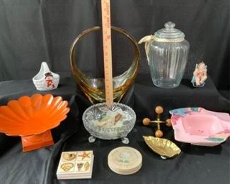 Orange Tray and an Array of Accents