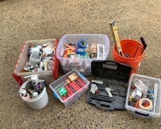 Portable Cable Nail Gun and Misc Hardware