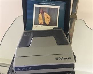 Item #22:  Vintage Polaroid camera w/case: $12