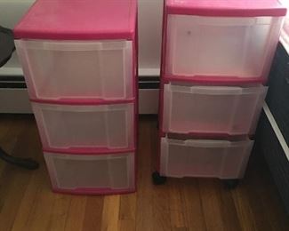 Item #110:  Set of two plastic containers:  $10