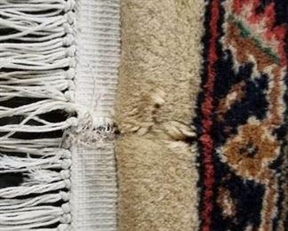 Hand Woven All Pure New Wool Pile Large whole Room Rug India 10.5' x 79.5" (small tear along the edge as shown in one of the photos) $5000 New Was $1295 Now $700