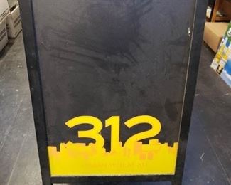 Double sided Goose Island 312 Sandwich chalkboard $75