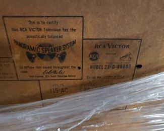 Vintage MCM RCA console TV ( re purpose) Call