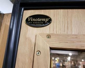 Vinotemp Custom 450+ Bottle Refrigerated Double Compressor Wine Cabinet used only 3 years Retails $8K to $10K New Approx 80" tall by 50" wide by 30" deep. $3500