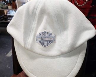 Light blue Harley Davidson size 12M baby cap $10  