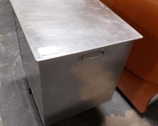 Bloomfield Stainless Steel portable ice bin on wheels $250
