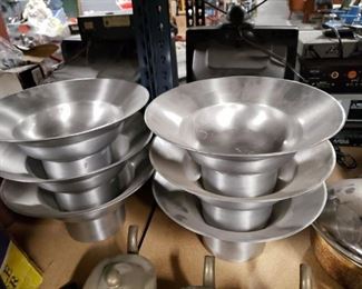 New cast aluminum buffet bowls 6 available $25 each  