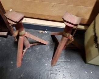(2) Vintage auto jacks $10 