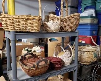 Assorted baskets Great for Easter Sold by the basket starting at $5 & up will make a deal if you want them all