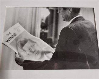Framed & matted John f Kennedy Picture Call  

