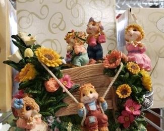 The San Francisco Music Box Co. Animated Mouse figure music box plays "My favorite Things" 2 available $25 ea