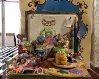 The San Francisco Music Box Co. Animated Mouse figure music box plays "Its a Small world"$25 ea