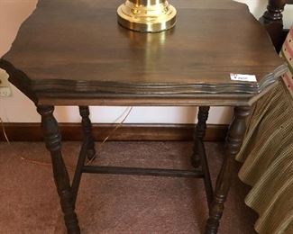 Antique home made table $140