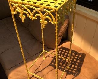 Metal plant stand $20