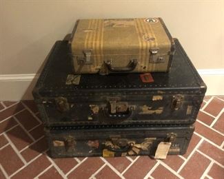 Antique and vintage trunks 