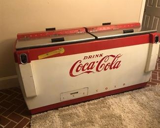 Coca Cola vintage cavalier cooler