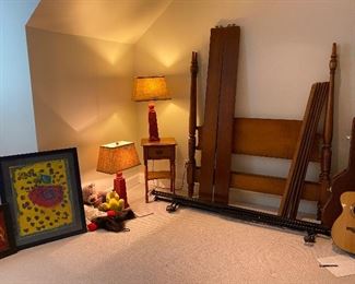 Another full size wood bed 