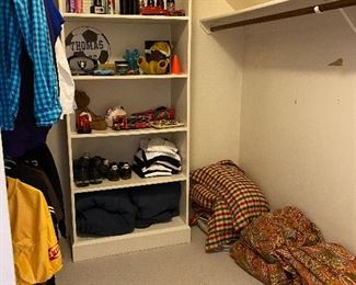 Four custom blackout drapes available 